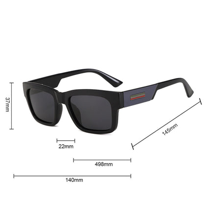 Miesten aurinkolasit Techsuit 8491, polarisoidut, UV-suoja, mattamustat ja punaiset