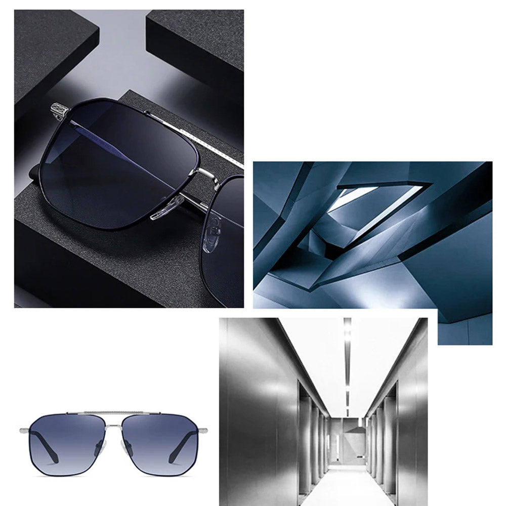 Miesten Aurinkolasit Techsuit 8538, Polarisoidut, UV-suoja, Vaaleanpunainen Kulta Violetti