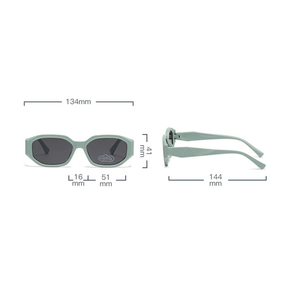 Lasten aurinkolasit Techsuit 11153, polarisoidut, UV-suoja, mustat