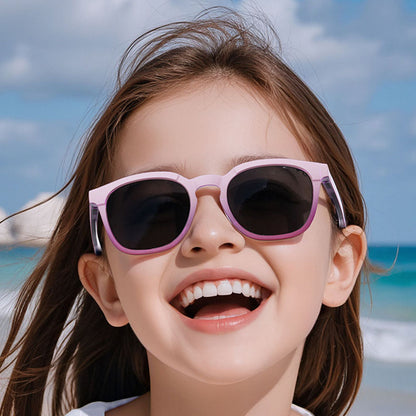 Techsuit 691 Kids' Sunglasses, Polarized, UV Protection, Black