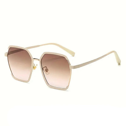 Techsuit 191 Women's Sunglasses, Polarized, UV Protection, Cream Brown
