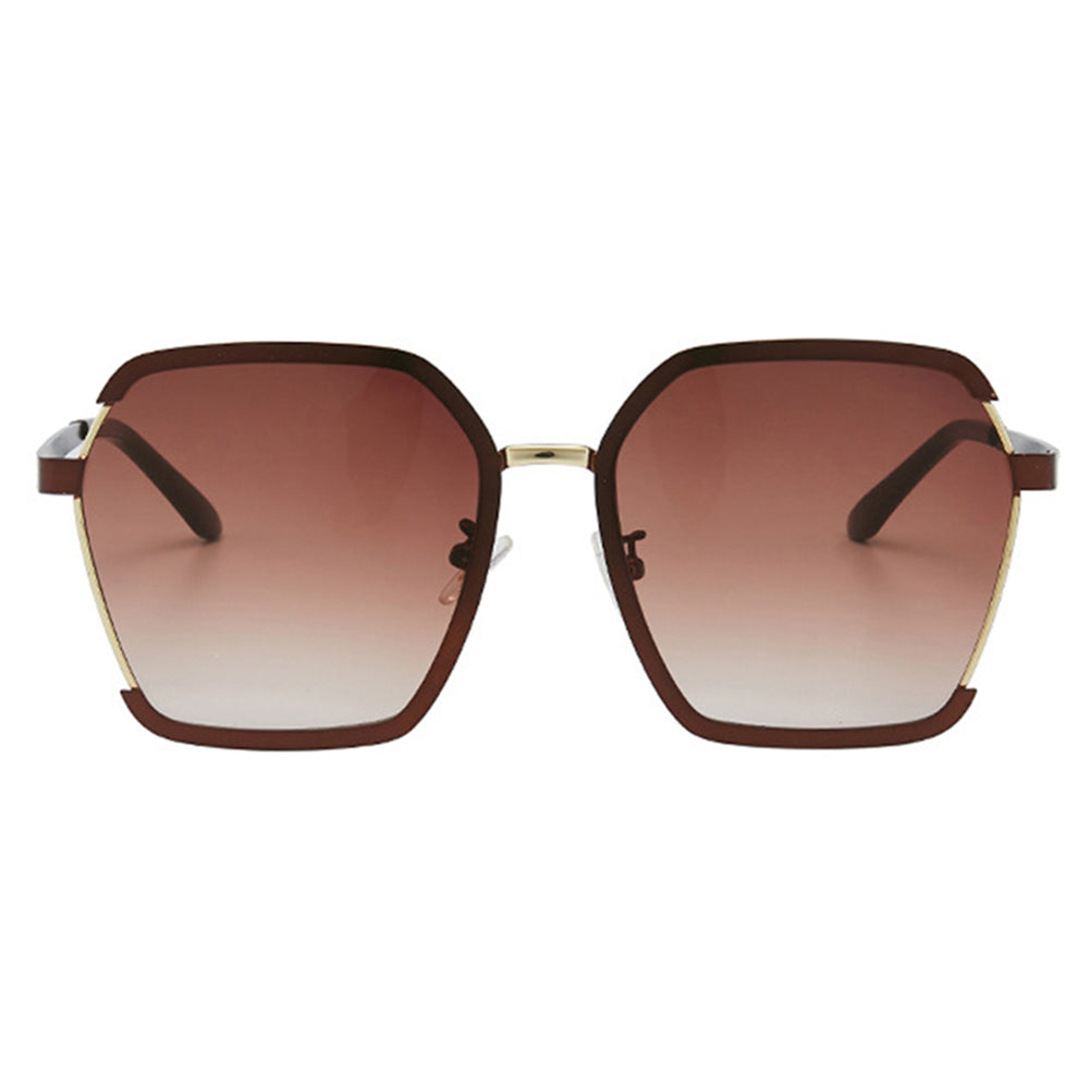 Techsuit 191 Women's Sunglasses, Polarized, UV Protection, Brown