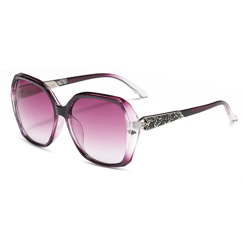 Techsuit 5599 Women's Sunglasses, Polarized, UV Protection, Purple