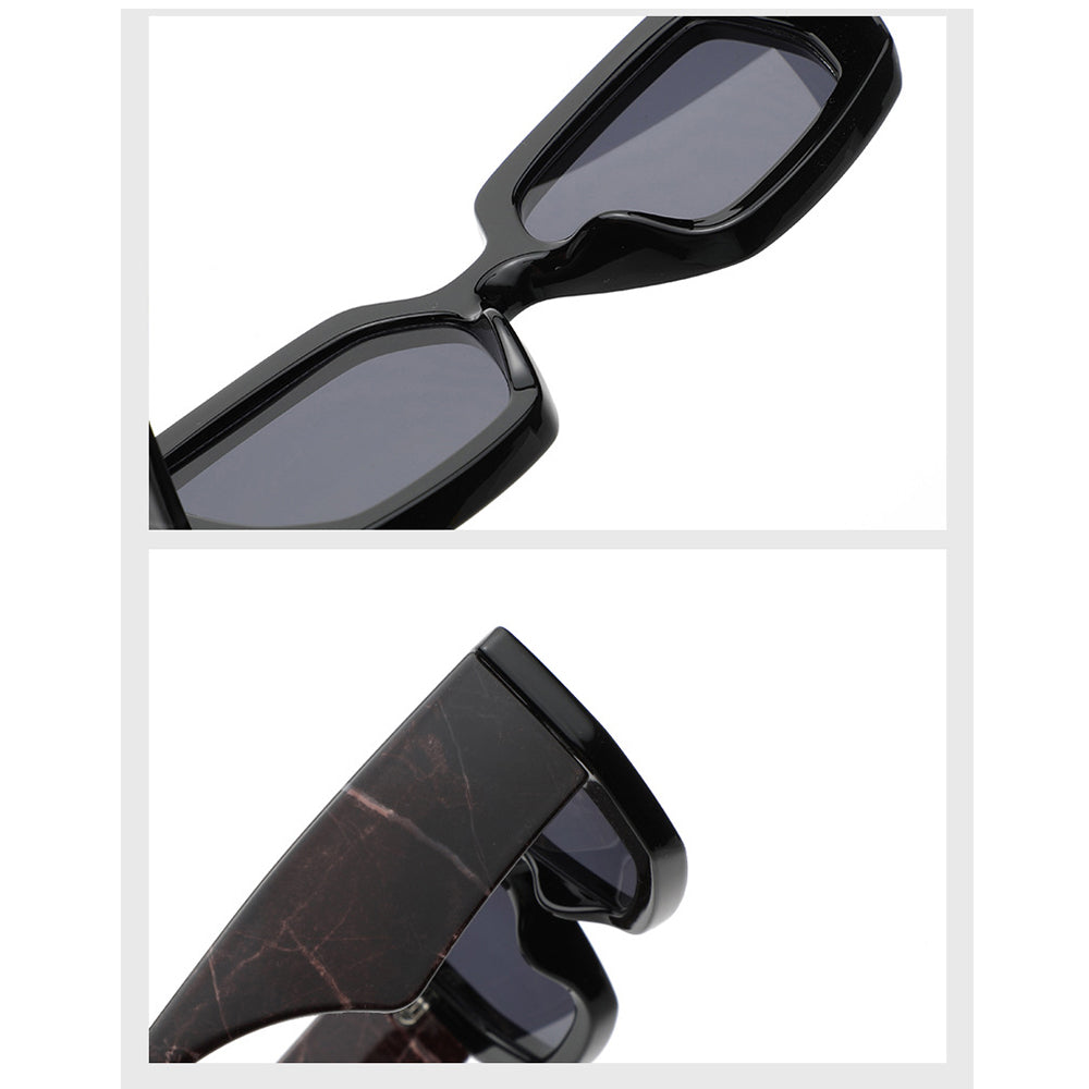 Naisten aurinkolasit Techsuit 86321, musta harmaa