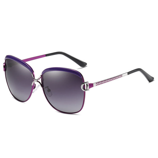 Naisten aurinkolasit Techsuit 8702, polarisoidut, UV-suoja, violetti