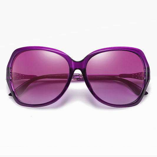 Naisten aurinkolasit Techsuit 8881, polarisoidut, UV-suoja, violetti