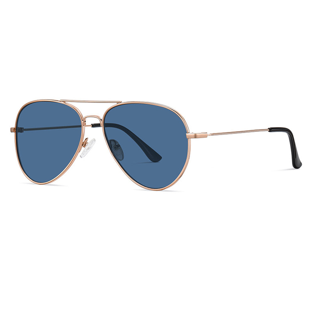 Unisex Techsuit 3025 Sunglasses, UV Protection, Gold Pink Blue
