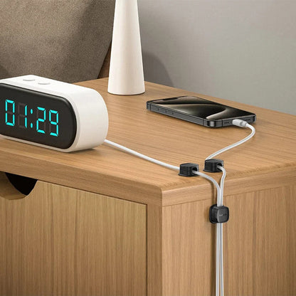 Baseus Lite Magnetic -kaapelien järjestäjä, 3 kappaleen setti, musta B01331106111-00