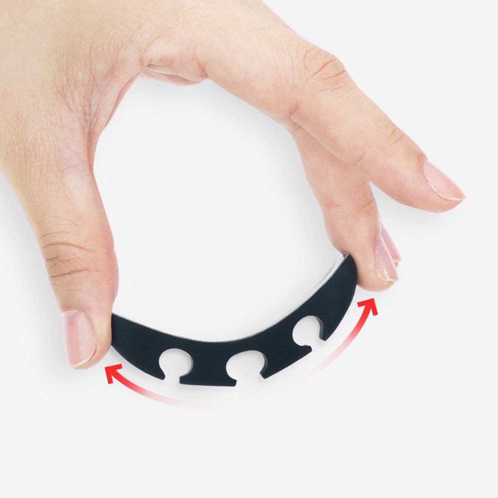 Ringke-kaapelien järjestäjä, 4 kappaleen setti, Erivärisiä