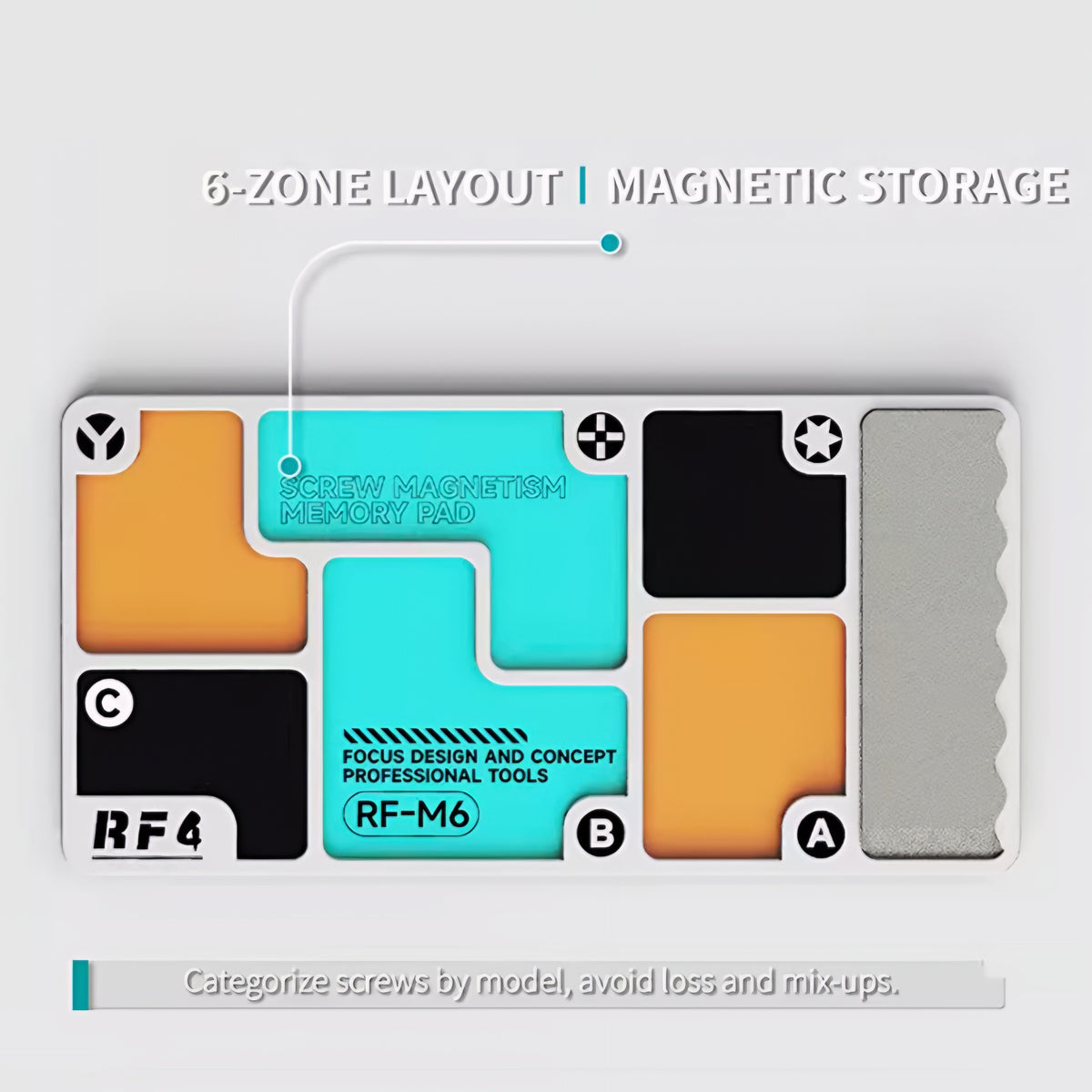 Magnetic Screw Pad RF4 RF-M6
