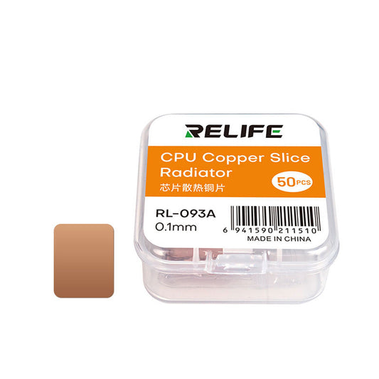 Relife RL-093A lämpöjohtava tyyny, 0.1mm, 50 kappaleen setti