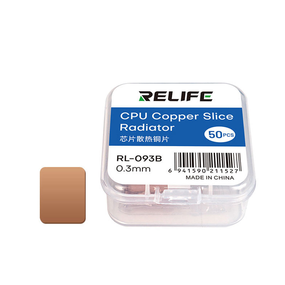 Relife RL-093B lämpöjohtava tyyny, 0,3 mm, 50 kappaleen setti