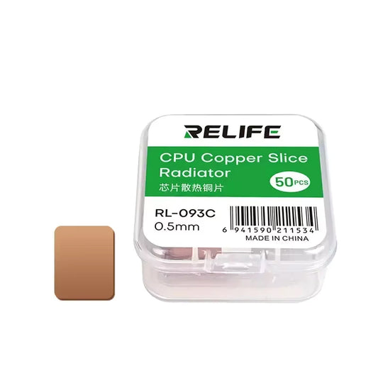 Relife RL-093C Lämpöjohtava Tyyny, 0.5mm, 50 kappaleen setti