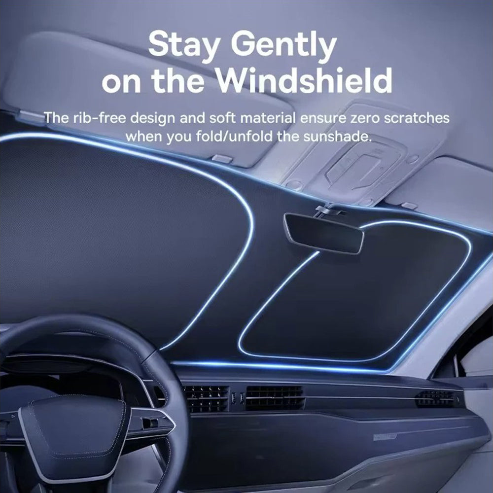 Auton tuulilasin aurinkosuoja Baseus GoTrip DT1, 80cm x 150cm C0118200