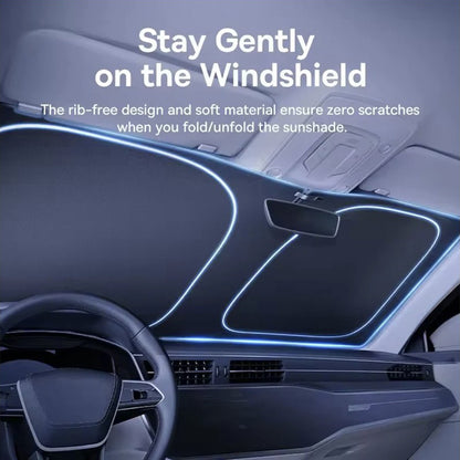 Auton tuulilasin aurinkosuoja Baseus GoTrip DT1, 80cm x 150cm C0118200