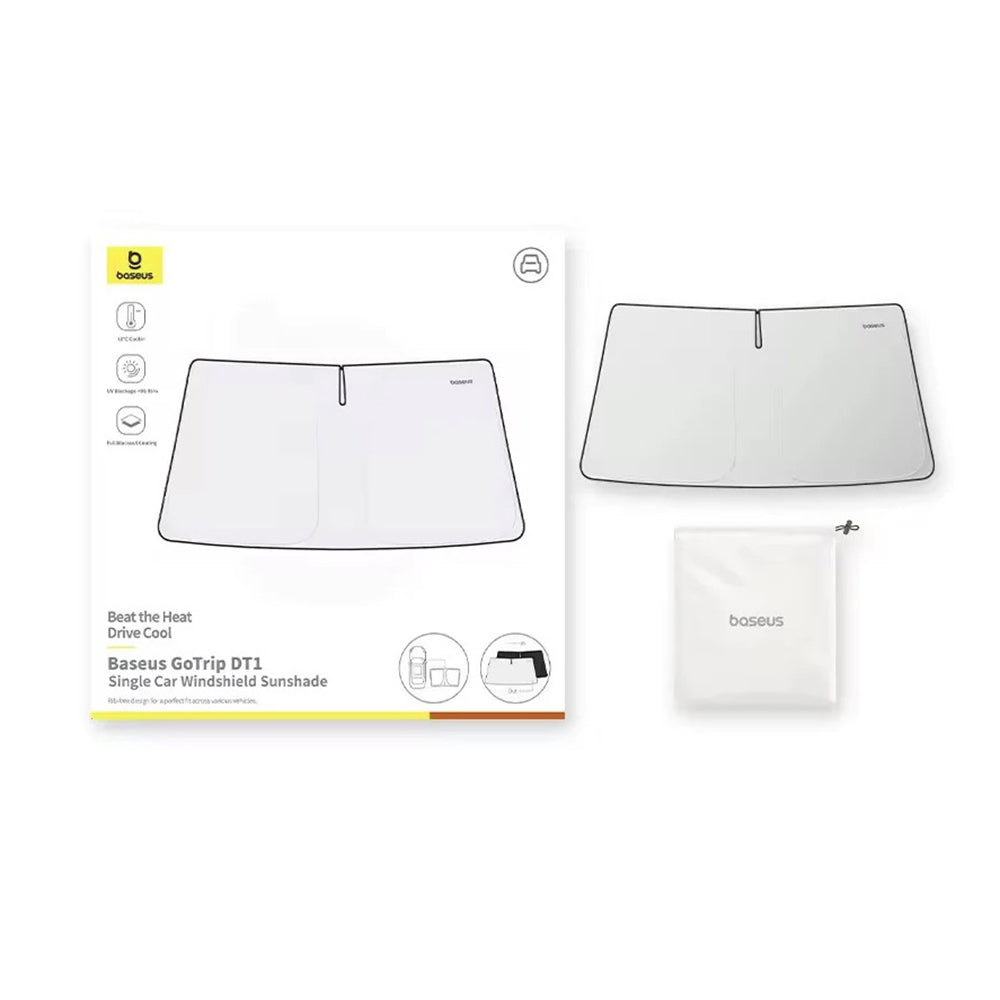 Auton tuulilasin aurinkosuoja Baseus GoTrip DT1, 80cm x 150cm C0118200