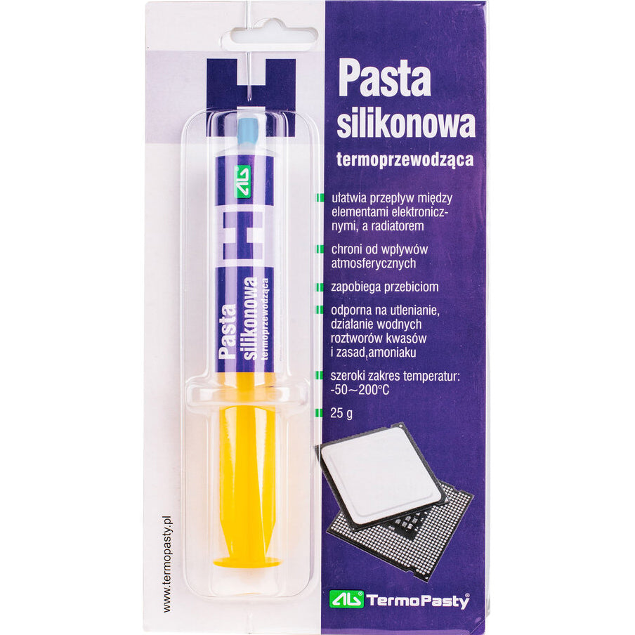 AG Termopasty Lämmönjohtotahna, Ruiskutyyppi, 25g ART.AGT-056