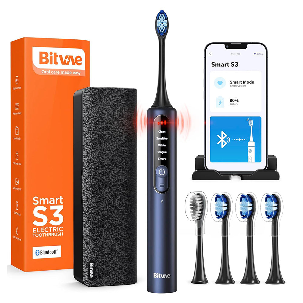 Bitvae S3 Smart sähköhammasharja, laivastonsininen