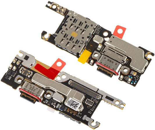 Latausliitinlevy - Mikrofoni - SIM-lukijamoduuli Huawei Pura 80 Ultra, Service Pack 02357ECV