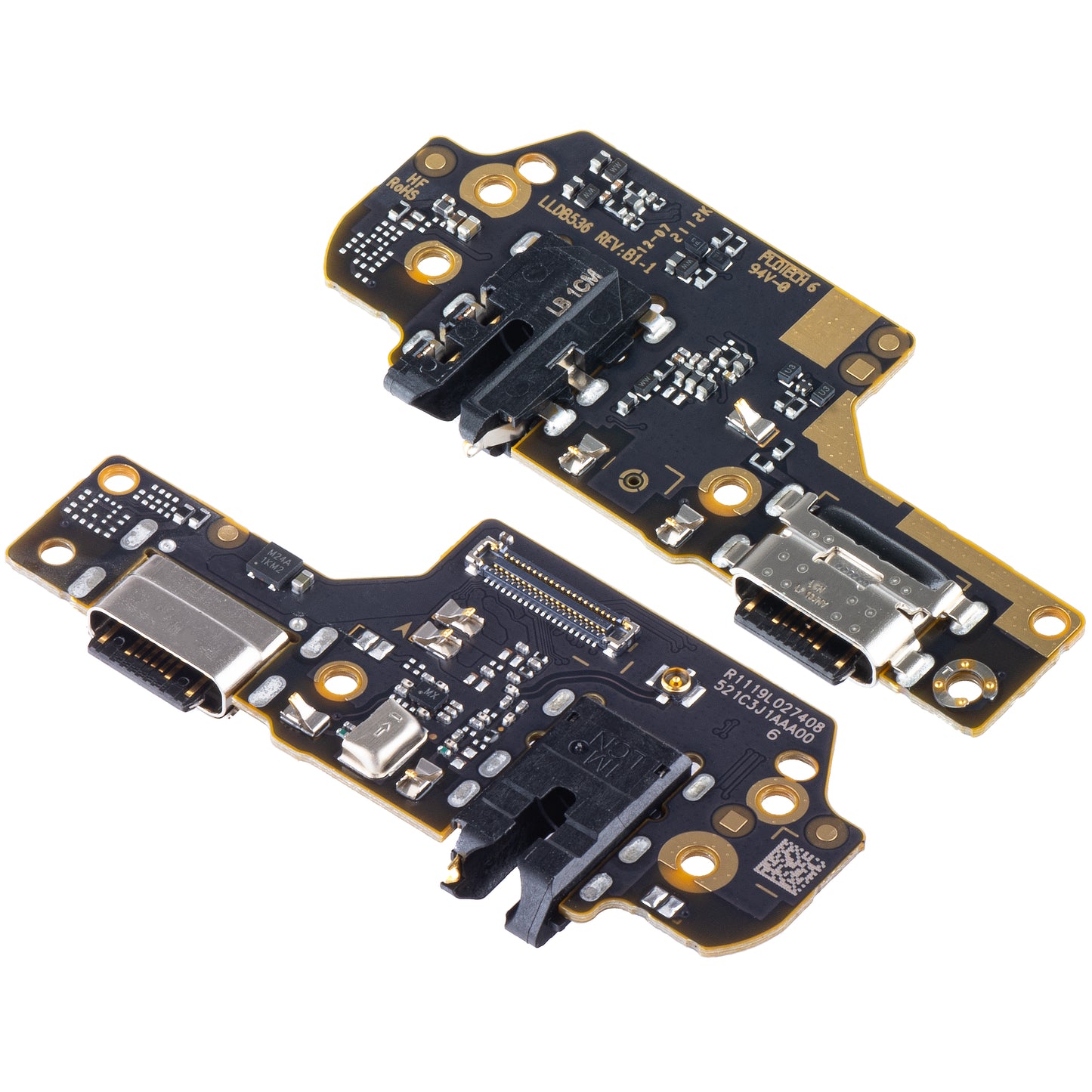 Latausliitin - Audio - Mikrofoni Xiaomi Redmi Note 8 2021, Service Pack 560001C3J100