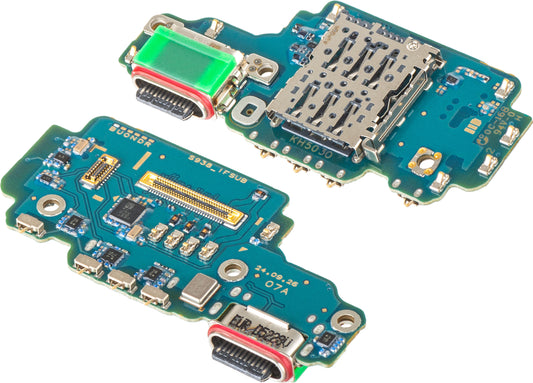 Latausliitin - Mikrofoni - SIM-lukijamoduuli Samsung Galaxy S25 Ultra S938, Swap GH96-18321A
