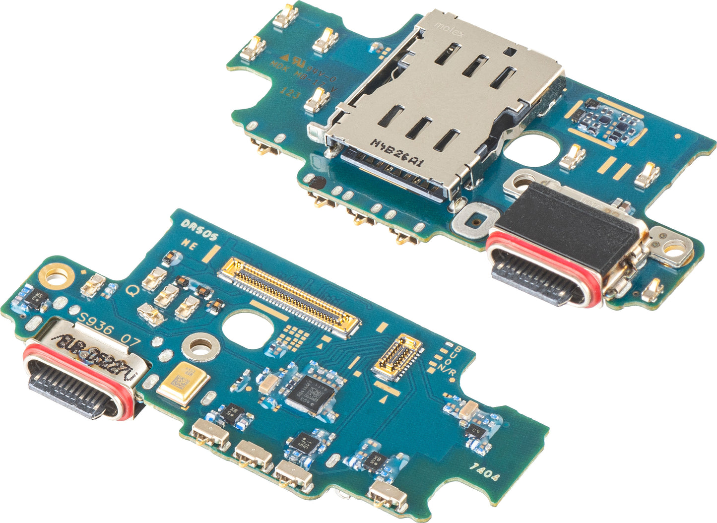 Latausliitin - Mikrofoni - SIM-kortinlukijamoduuli Samsung Galaxy S25+ S936, Swap GH96-18237A
