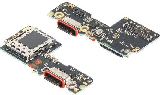 Latausliitinlevy - Mikrofoni - SIM-lukijamoduuli Xiaomi Redmi Note 14 Pro 5G, Service Pack 56002600O1600