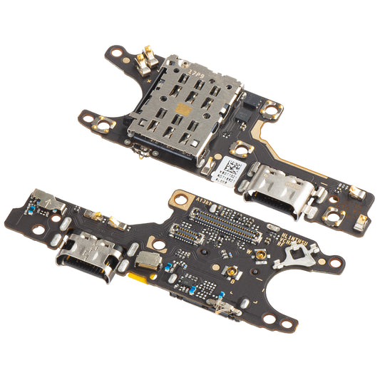 Latausliitinlevy - Mikrofoni - SIM-kortinlukijamoduuli Huawei nova 9, Vaihto