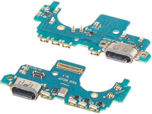 Latausliitinkortti - Mikrofoni Samsung Galaxy A73 5G A736
