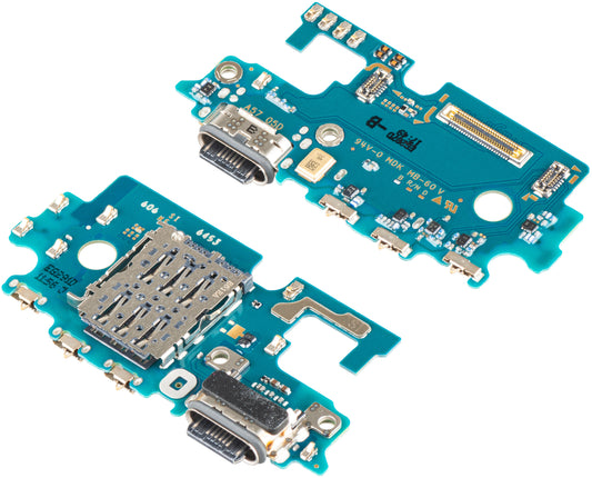 Latausliitinlevy - Mikrofoni - SIM-kortinlukijamoduuli Samsung Galaxy A57 5G, Service Pack GH96-20947A