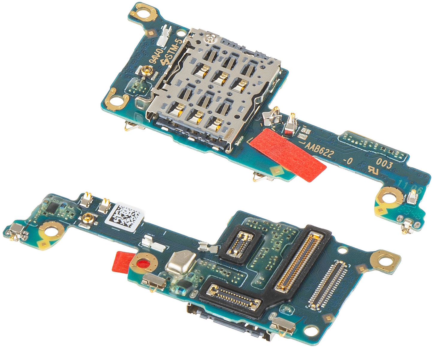 Mikrofonikortti - SIM-lukijamoduuli Realme 11 Pro+, Huoltopaketti 621020000103