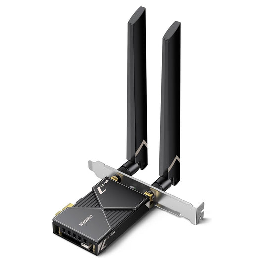 UGREEN BE6500 -verkkokortti (55204), 1 x PCIe, musta