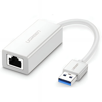 UGREEN CR111 Network Card, RJ45, USB 3.0, White