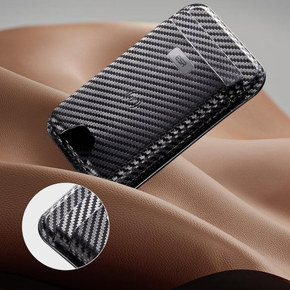 Magsafe-lompakko, ESR, Classic Geo Carbon, Musta