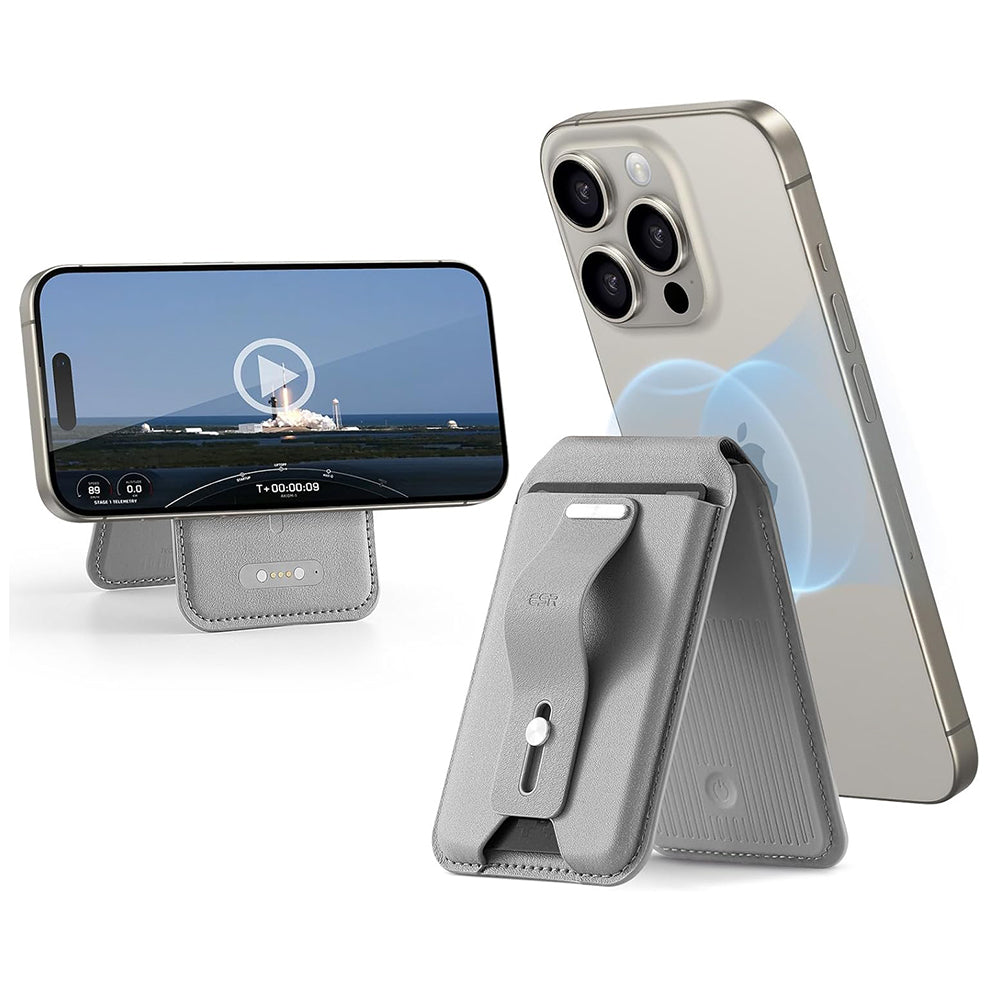 Magsafe-lompakko, ESR, Findy my Wallet, Harmaa