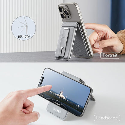 Magsafe-lompakko, ESR, Findy my Wallet, Harmaa