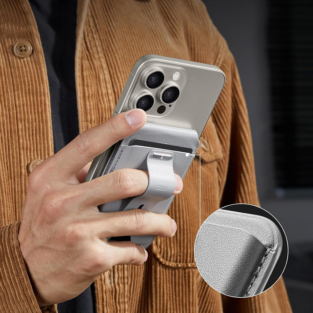 Magsafe-lompakko, ESR, Findy my Wallet, Harmaa