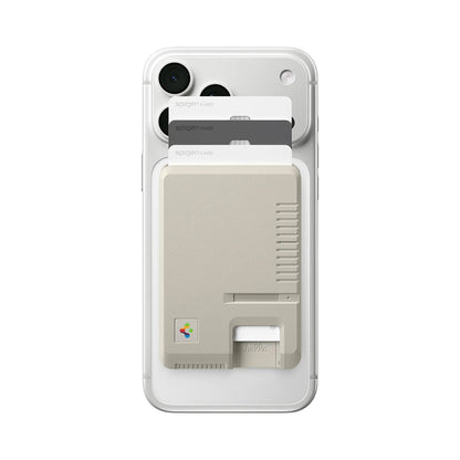 MagSafe-lompakko, Spigen, Classic LS, Beige AFA10949