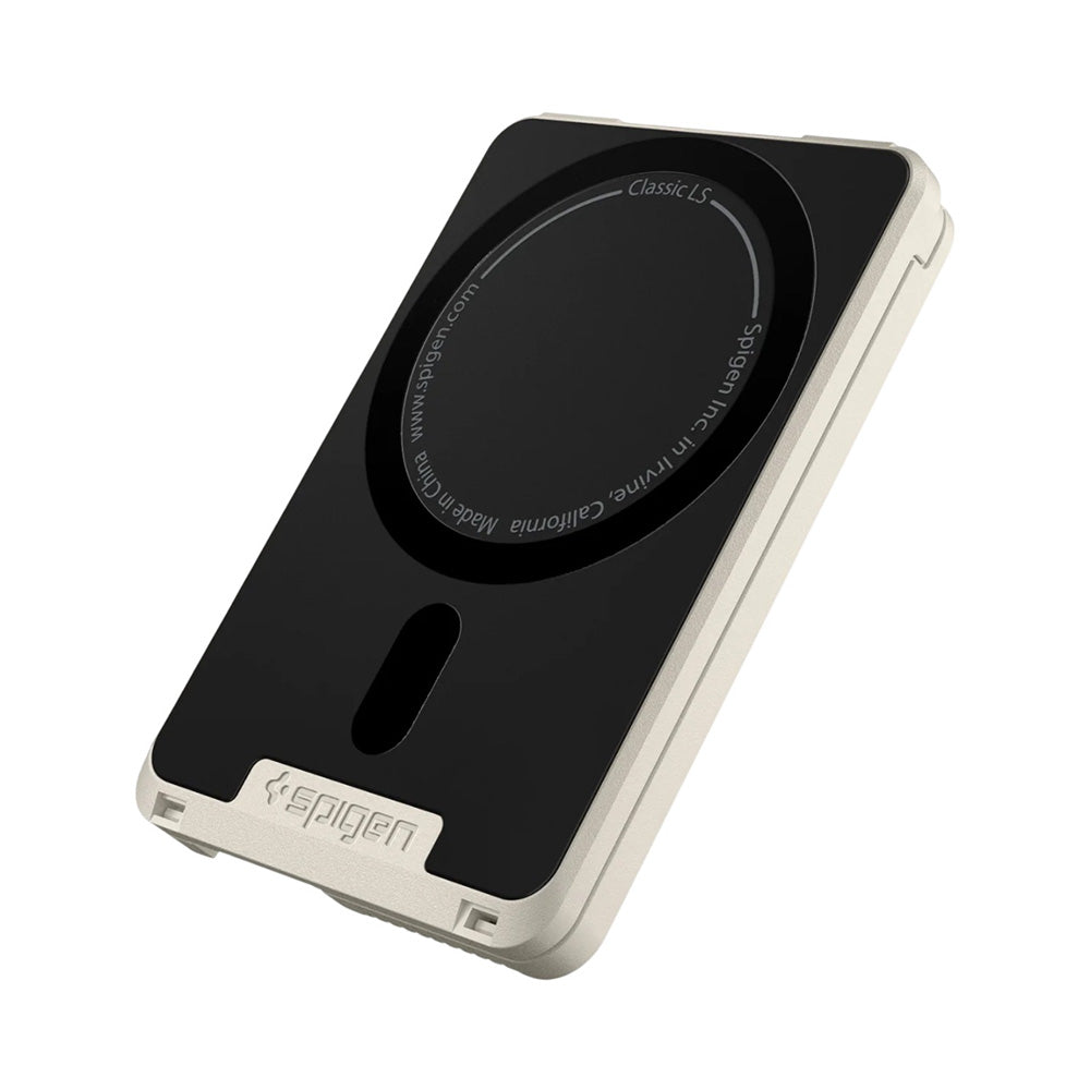 MagSafe-lompakko, Spigen, Classic LS, Beige AFA10949
