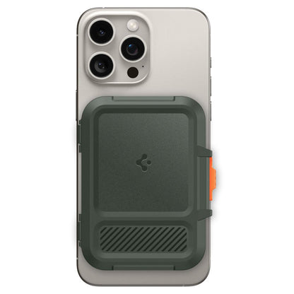 Magsafe-lompakko, Spigen, Lock Fit, Vihreä
