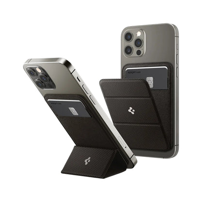 MagSafe-lompakko, Spigen, MagFit Smart Fold, Harmaa AMP02766