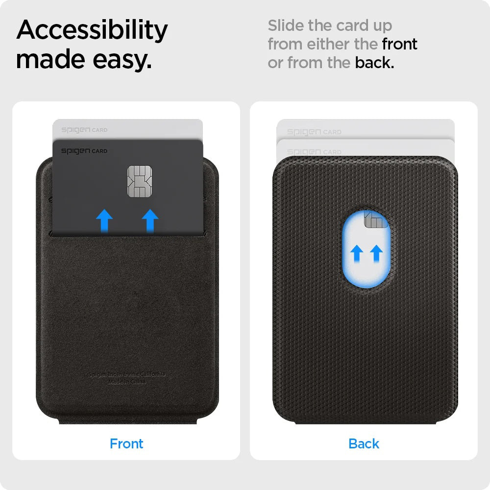 MagSafe-lompakko, Spigen, MagFit Smart Fold, Harmaa AMP02766