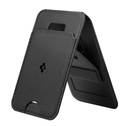 MagSafe-lompakko, Spigen, Slim Fold S314-1, Musta