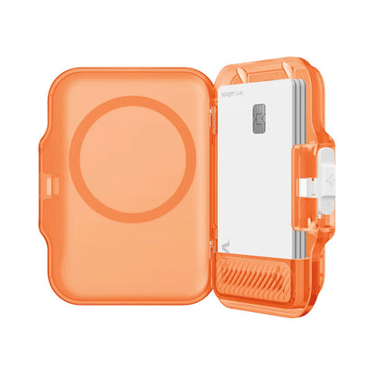 MagSafe Wallet, Spigen, TinTap MagFit+, Satin Orange AFA11381