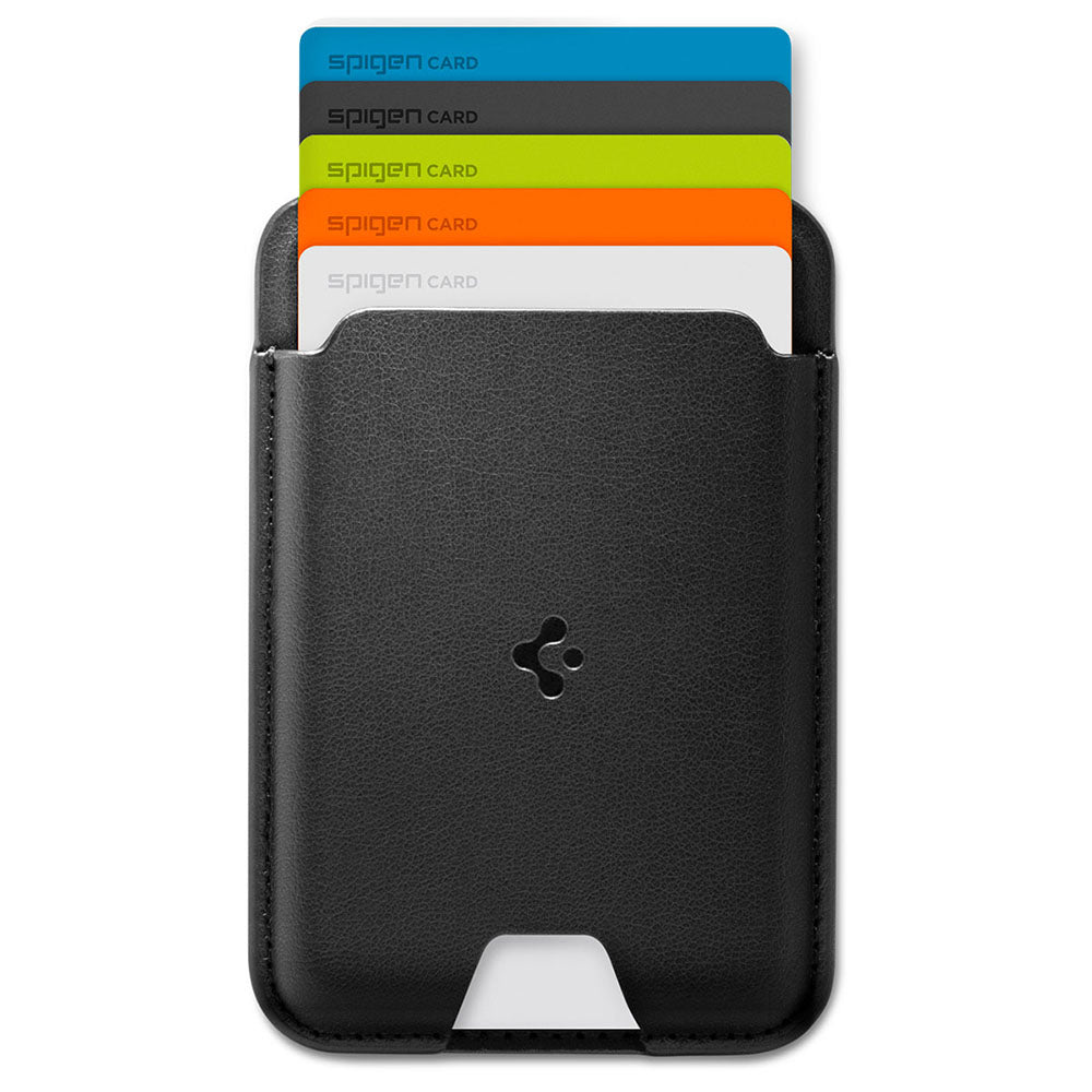 MagSafe-lompakko, Spigen, Valentinus MagFit, Musta AFA11337