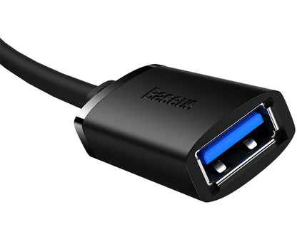 USB 3.0 -jatkokaapeli Baseus AirJoy Series, 0,5 m, Musta B00631103111-01