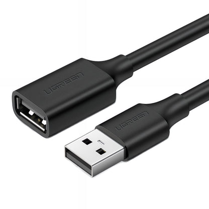 USB-jatkojohto UGREEN US103, 3m, Musta
