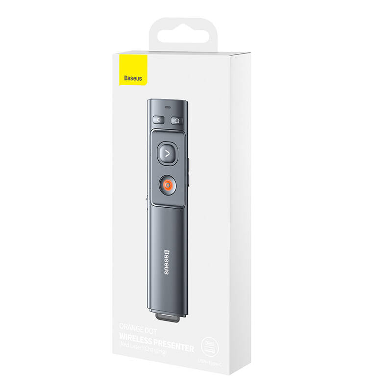 Presenter Wireless Baseus Orange Dot, Harmaa WKCD000013