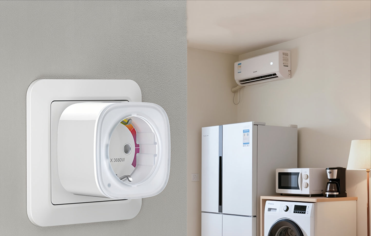 Gosund Smart EP8-M -pistorasia, Wi-Fi