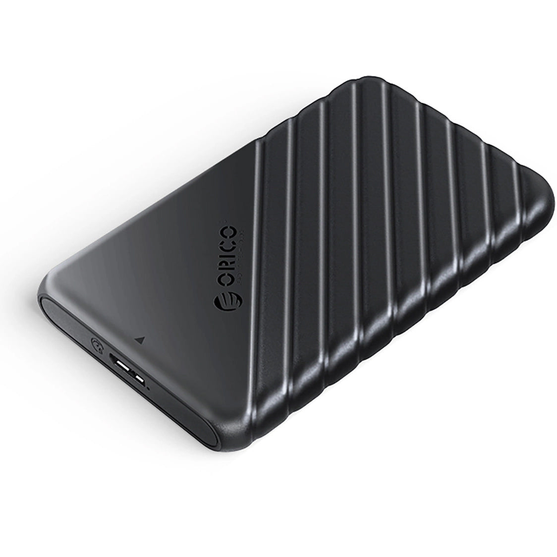 Orico 25PW1-U3-kotelo HDD/SSD SATA 2,5 tuumaa varten, microUSB 3.0, Musta